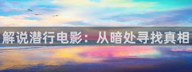 奇优影院手机高清版免费版：解说潜行电影：从暗处寻找真相