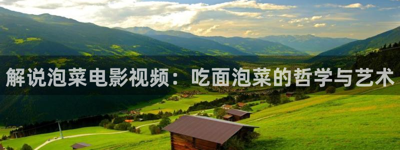 旧版奇优影视手机版：解说泡菜电影视频：吃面泡菜的哲学与艺术